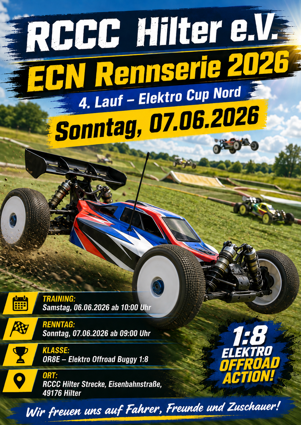 ECN 2026 Zu Gast Beim RCCC Hilter E.V.